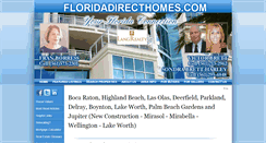 Desktop Screenshot of floridadirecthomes.com